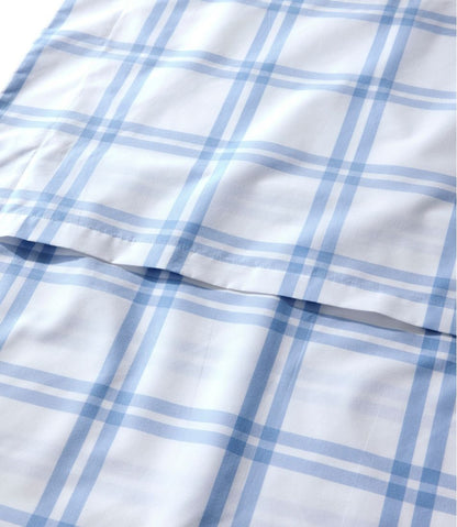 280-Thread-Count Pima Cotton Percale Comforter Cover Collection, Windowpane | L.L.Bean discount
