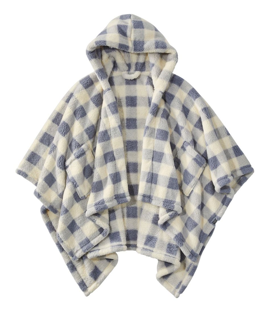 Cozy Sherpa Wearable Throw, Plaid | L.L.Bean US