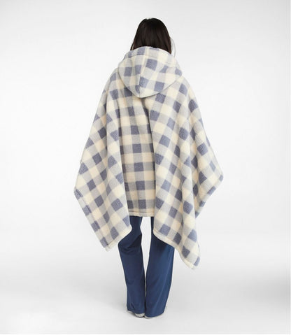 Cozy Sherpa Wearable Throw, Plaid | L.L.Bean US