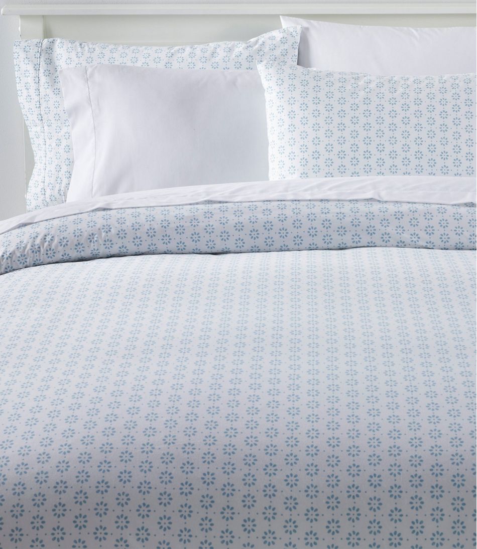 Sunwashed Percale Comforter Cover, Print | L.L.Bean discount