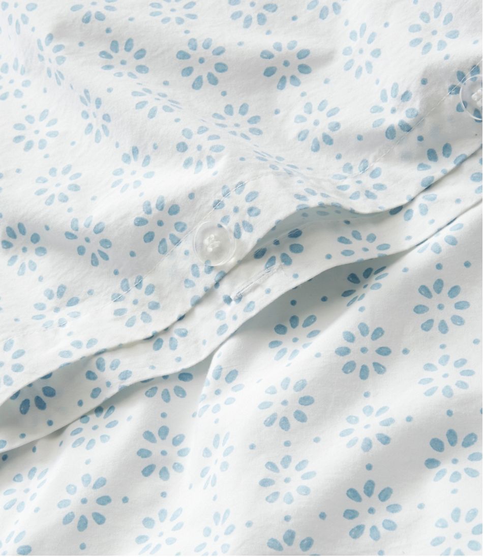 Sunwashed Percale Comforter Cover, Print | L.L.Bean discount