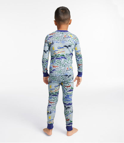 Kids' Organic Cotton Fitted Pajamas | L.L.Bean online