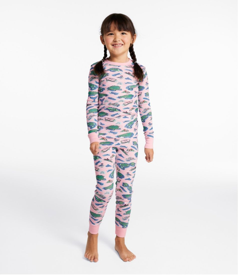 Kids' Organic Cotton Fitted Pajamas | L.L.Bean online