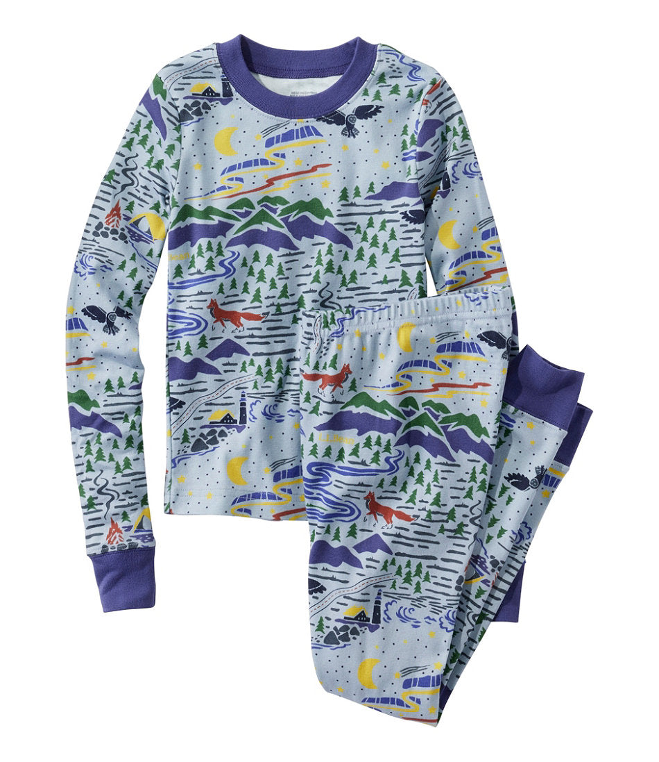 Kids' Organic Cotton Fitted Pajamas | L.L.Bean online