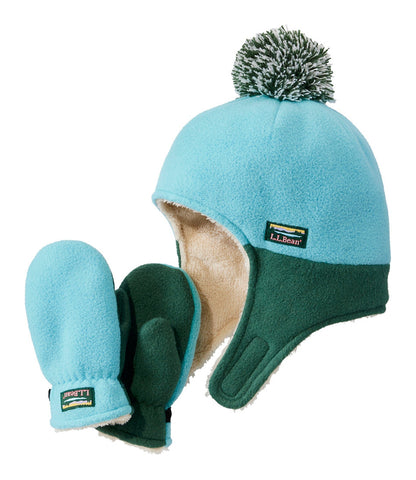 Infants' and Toddlers' Mountain Classic Fleece Hat and Mitten Set | L.L.Bean discount