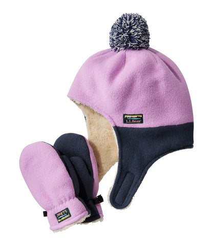 Infants' and Toddlers' Mountain Classic Fleece Hat and Mitten Set | L.L.Bean discount