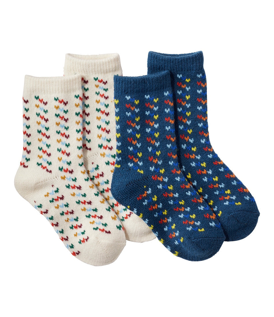 Kids' Sweater Weather Socks, 2-Pack | L.L.Bean discount