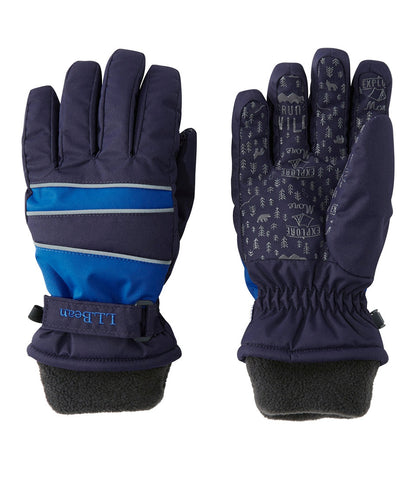 Kids' Wintry Mix Waterproof Gloves | L.L.Bean sale
