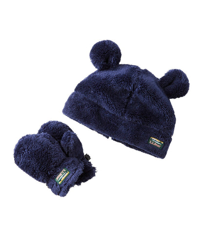 Toddlers' Hi-Pile Hat and Mitten Set | L.L.Bean sale