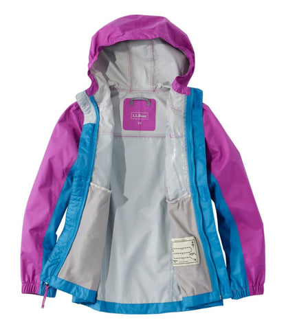 Kids' Trail Model Rain Jacket, Colorblock | L.L.Bean for sale