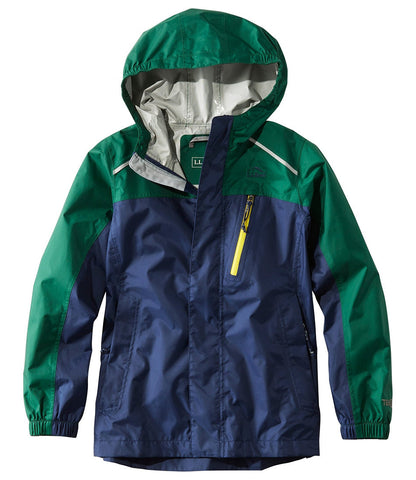 Kids' Trail Model Rain Jacket, Colorblock | L.L.Bean for sale