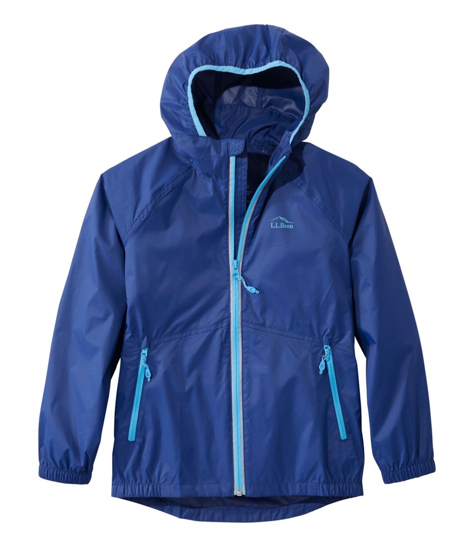 Kids' Wind and Rain Jacket, Reflective Zipper | L.L.Bean online