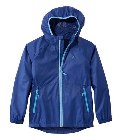 Kids' Wind and Rain Jacket, Reflective Zipper | L.L.Bean online