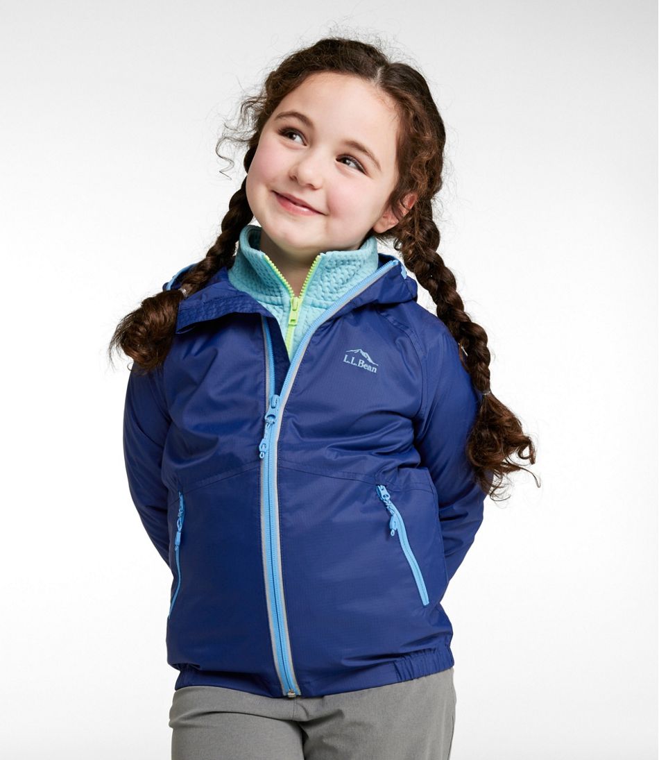 Kids' Wind and Rain Jacket, Reflective Zipper | L.L.Bean online