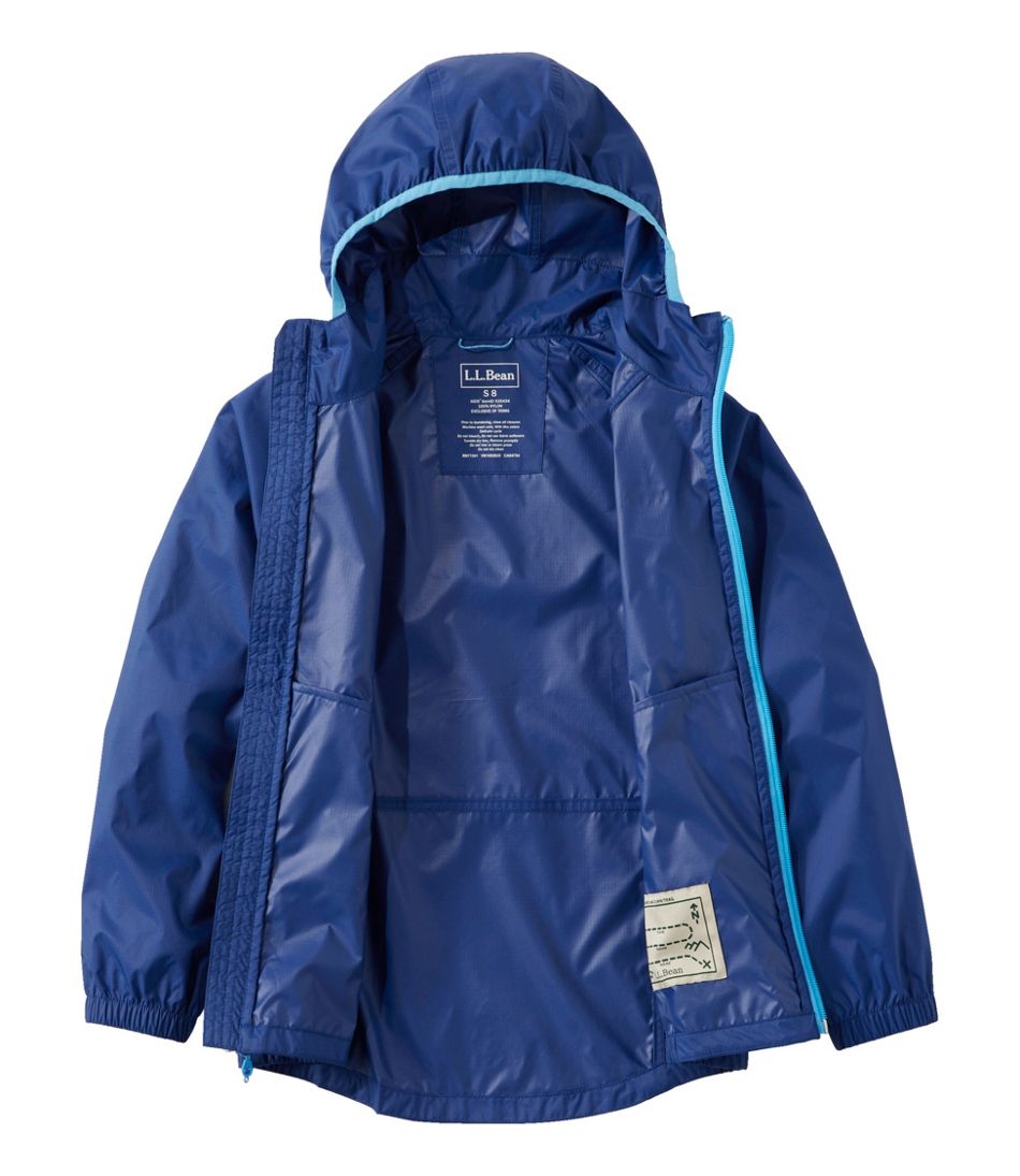Kids' Wind and Rain Jacket, Reflective Zipper | L.L.Bean online