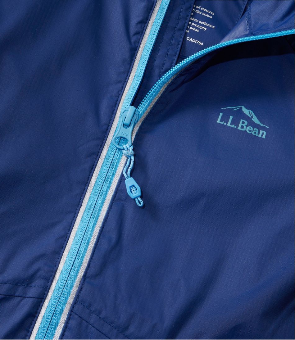 Kids' Wind and Rain Jacket, Reflective Zipper | L.L.Bean online