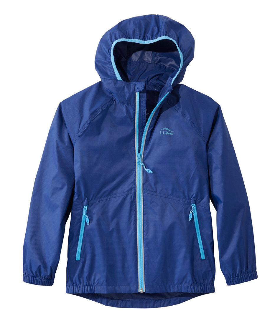 Kids' Wind and Rain Jacket, Reflective Zipper | L.L.Bean online