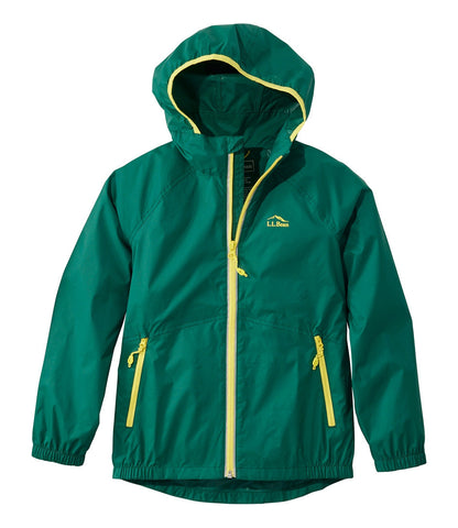 Kids' Wind and Rain Jacket, Reflective Zipper | L.L.Bean online