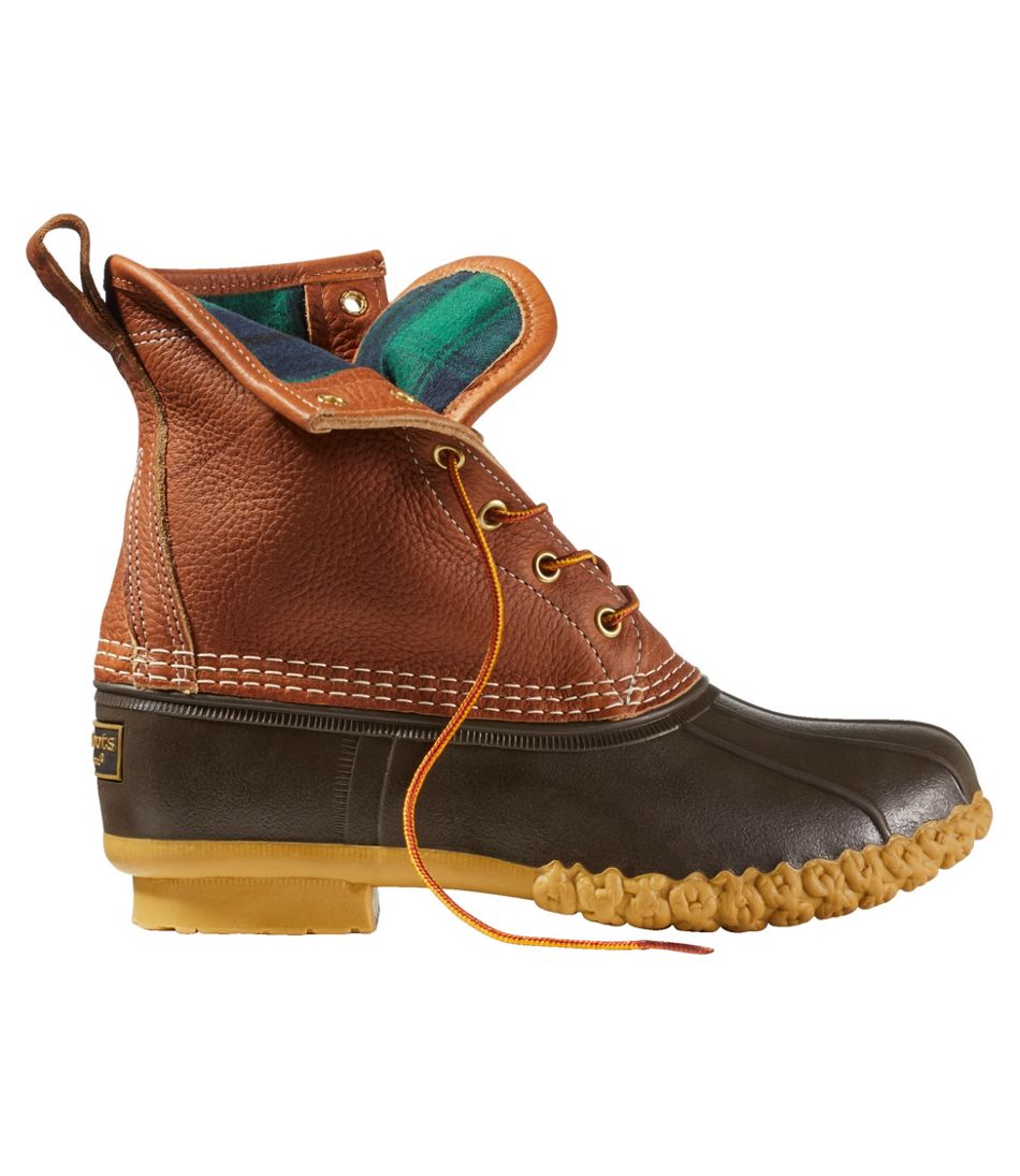 Women's Bean Boots, 8" Flannel-Lined Insulated | L.L.Bean online