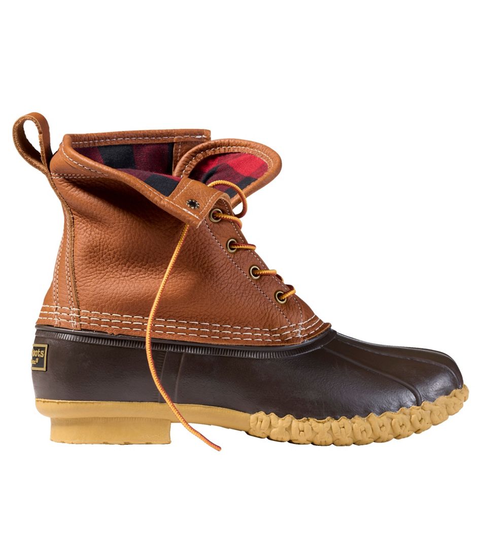 Men's Bean Boots 8", Flannel-Lined Insulated | L.L.Bean discount
