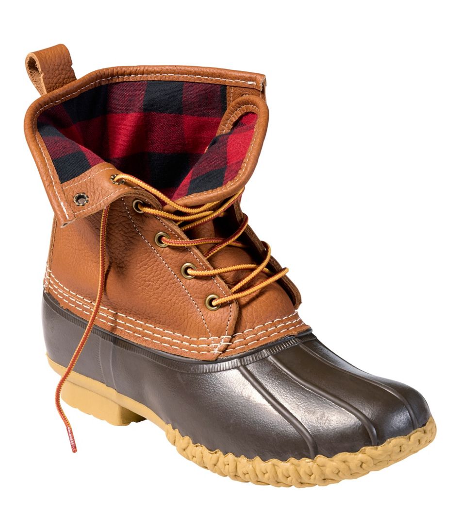 Men's Bean Boots 8", Flannel-Lined Insulated | L.L.Bean discount