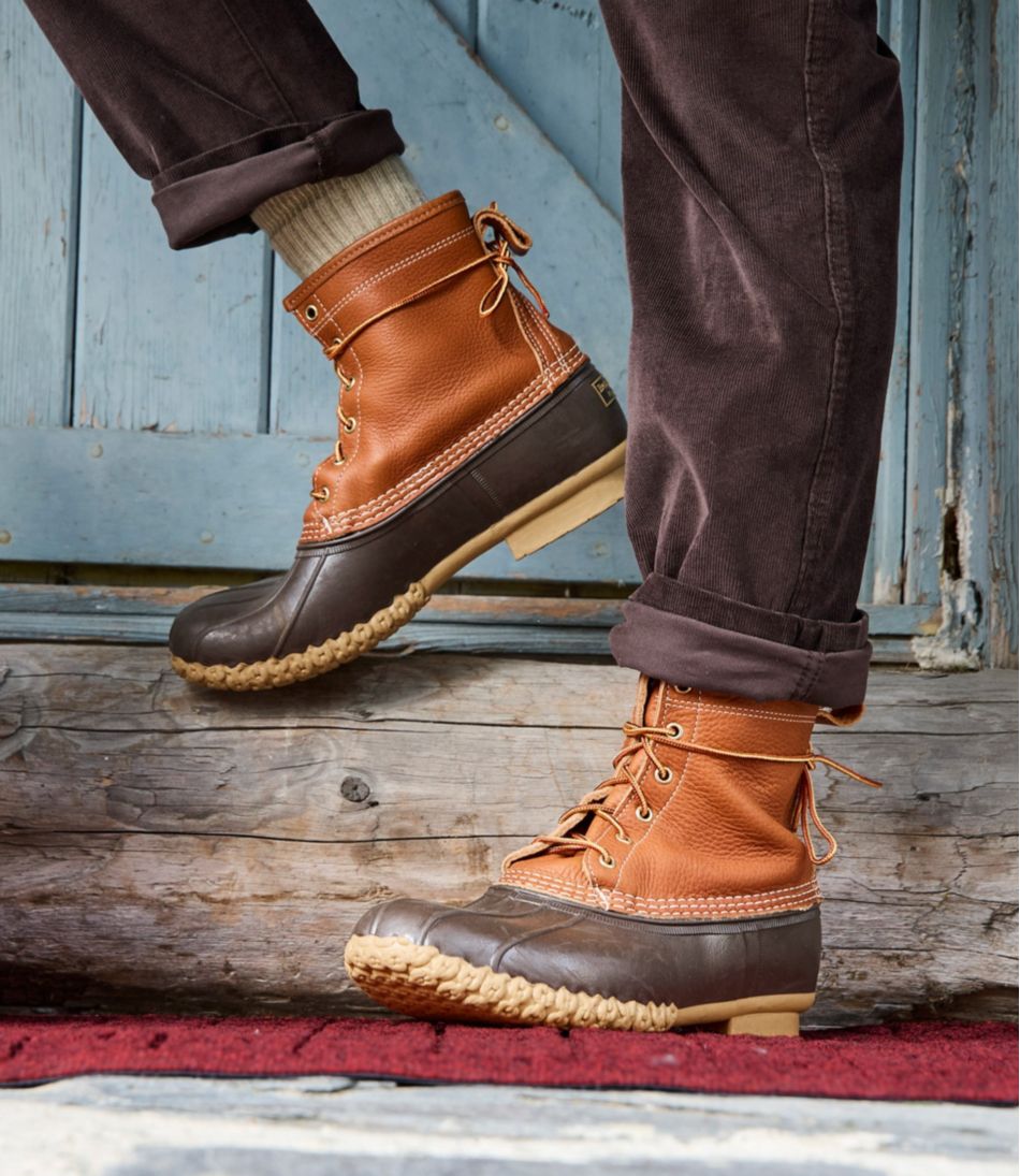 Men's Bean Boots 8", Flannel-Lined Insulated | L.L.Bean discount