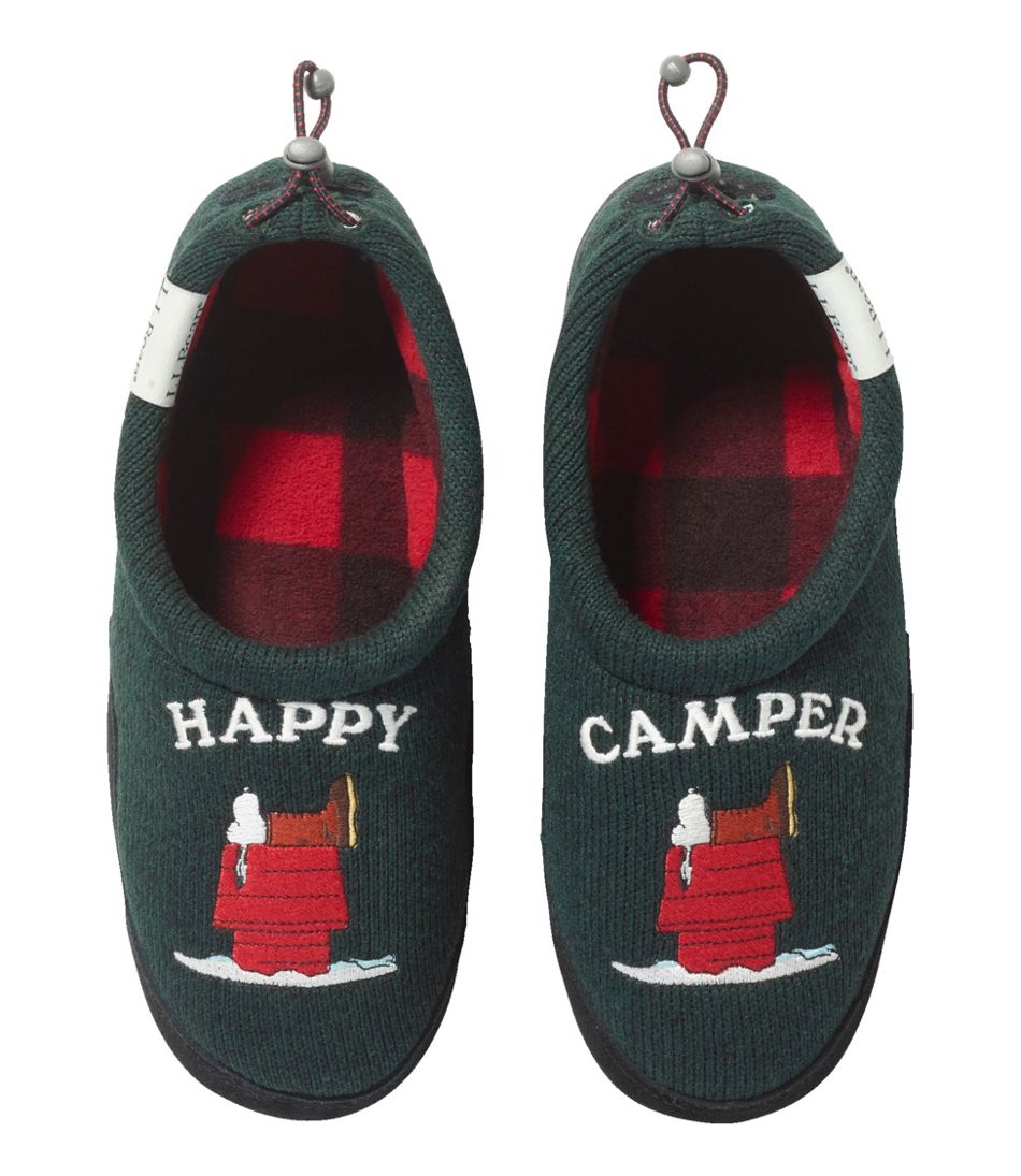 Kids' X Peanuts Sweater Fleece Slippers | L.L.Bean outlet