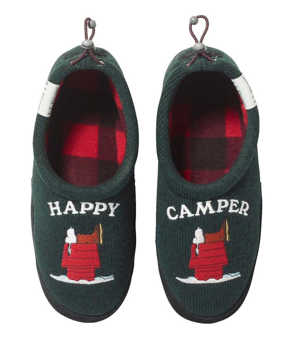 Kids' X Peanuts Sweater Fleece Slippers | L.L.Bean outlet