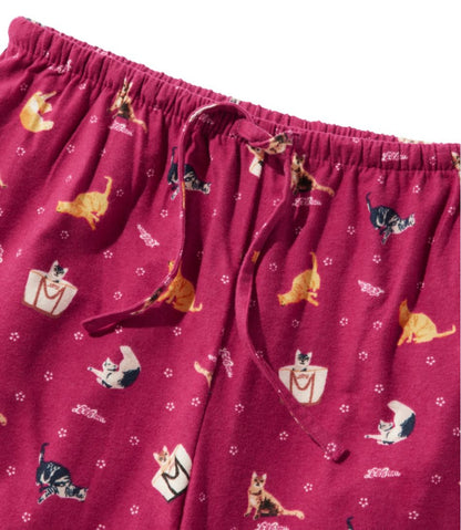 Women's Cozy PJ Set, Print | L.L.Bean on sale