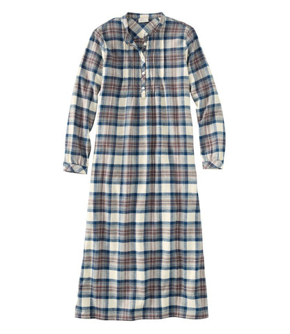 Women's Scotch Plaid Flannel Nightgown | L.L.Bean US