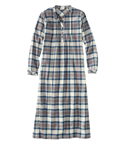 Women's Scotch Plaid Flannel Nightgown | L.L.Bean US