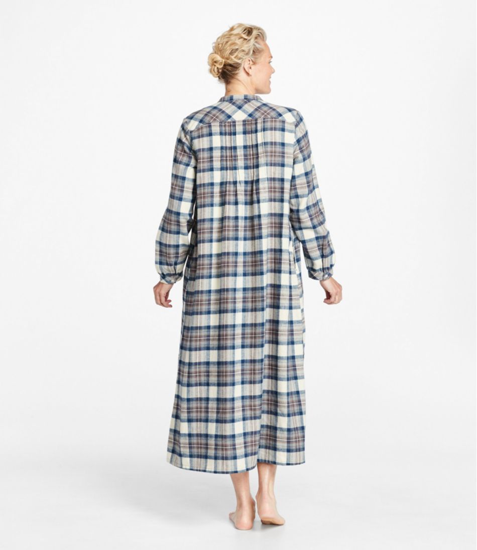 Women's Scotch Plaid Flannel Nightgown | L.L.Bean US