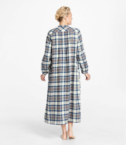 Women's Scotch Plaid Flannel Nightgown | L.L.Bean US