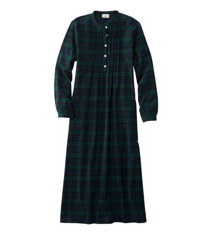 Women's Scotch Plaid Flannel Nightgown | L.L.Bean US
