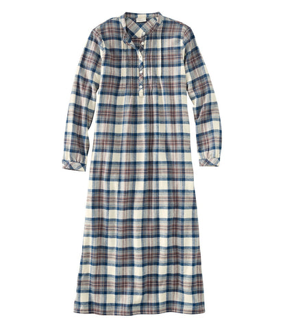 Women's Scotch Plaid Flannel Nightgown | L.L.Bean US