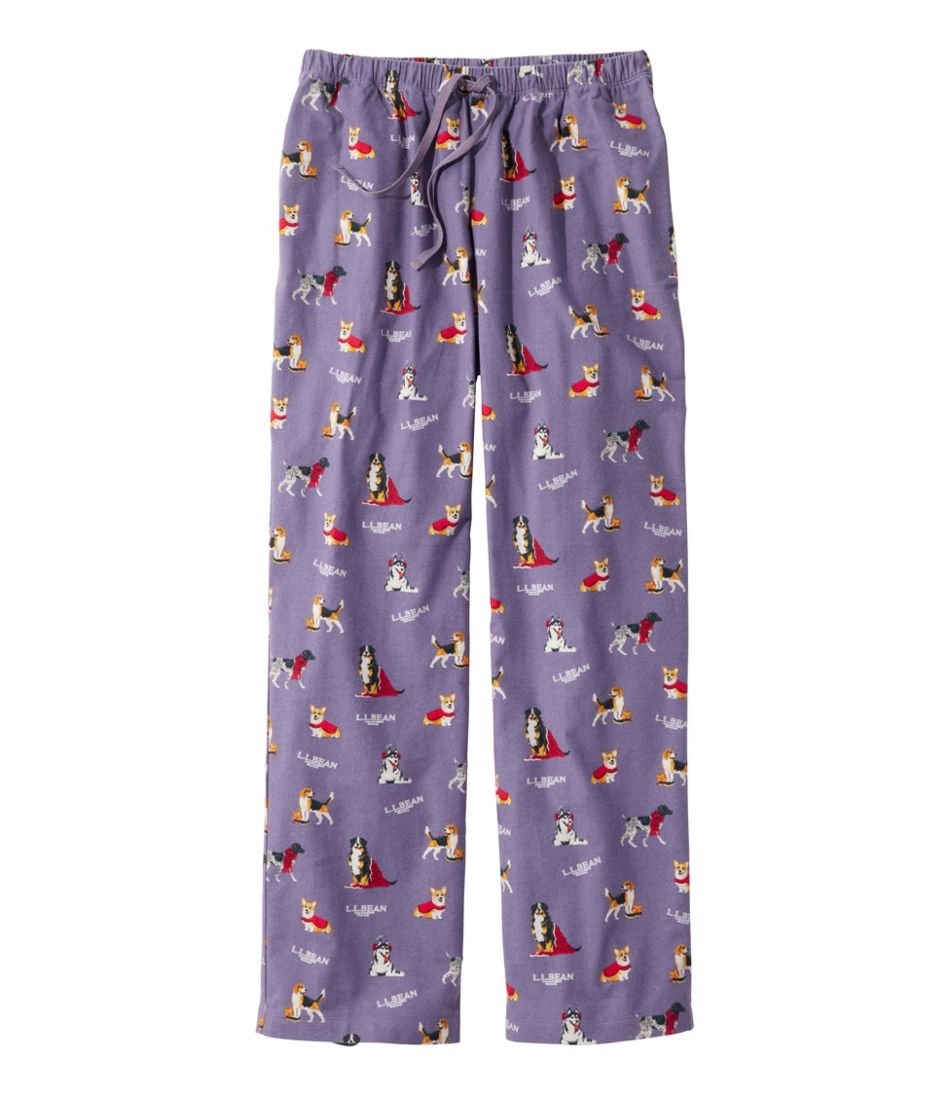 Women's Flannel Sleep Pants, Print | L.L.Bean sale