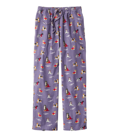 Women's Flannel Sleep Pants, Print | L.L.Bean sale