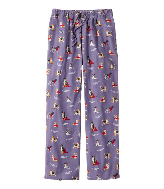 Women's Flannel Sleep Pants, Print | L.L.Bean sale