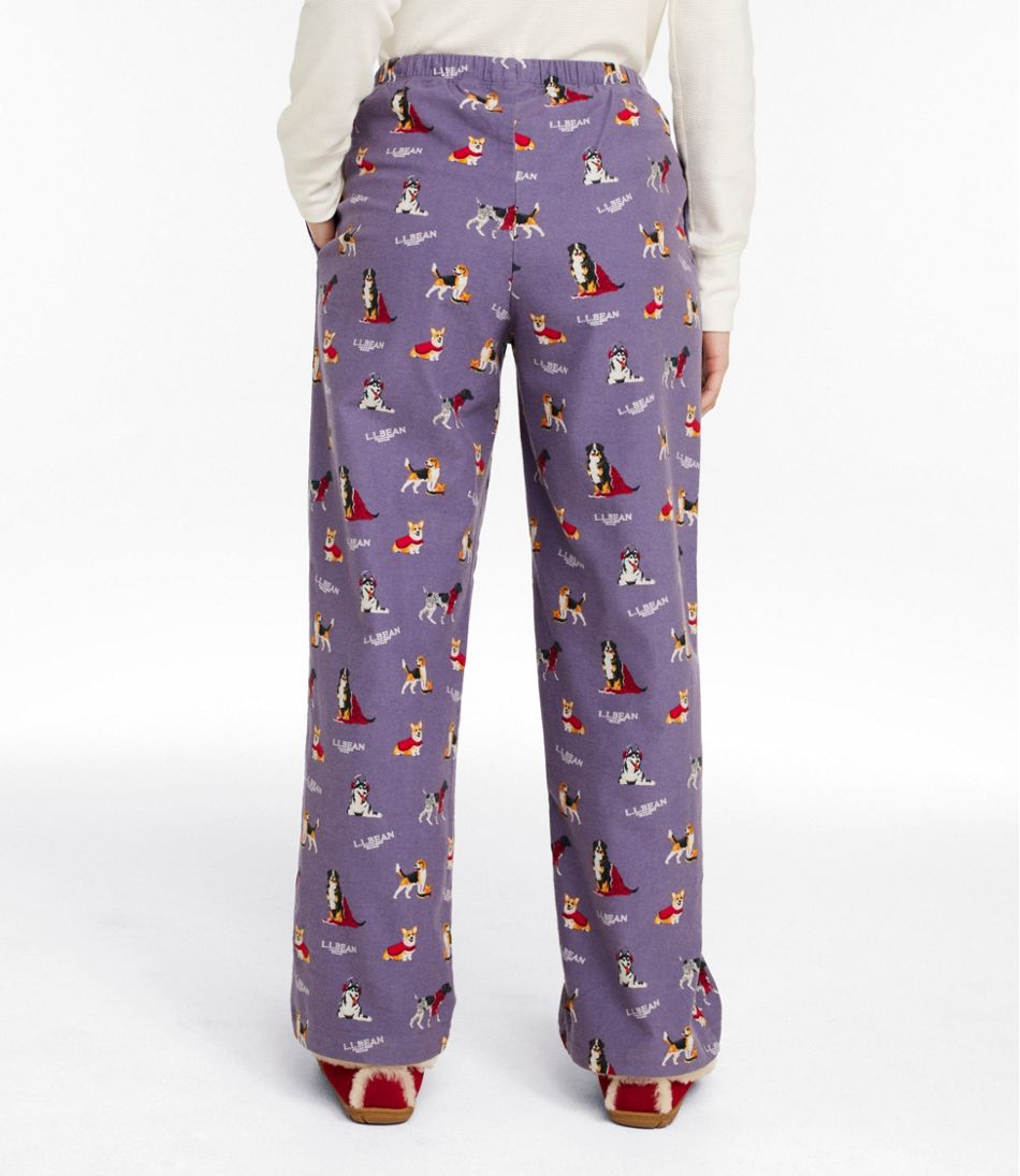 Women's Flannel Sleep Pants, Print | L.L.Bean sale