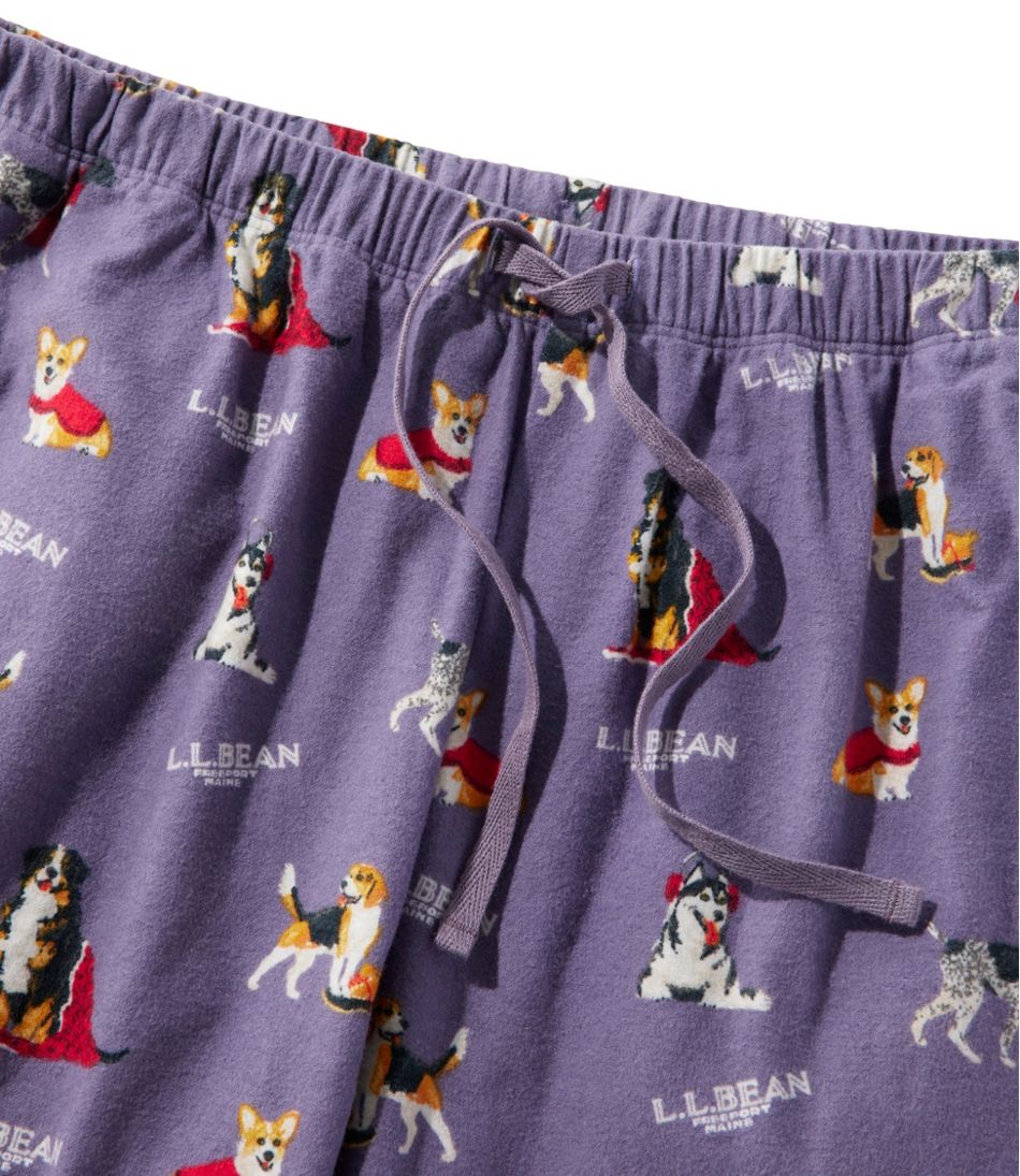 Women's Flannel Sleep Pants, Print | L.L.Bean sale