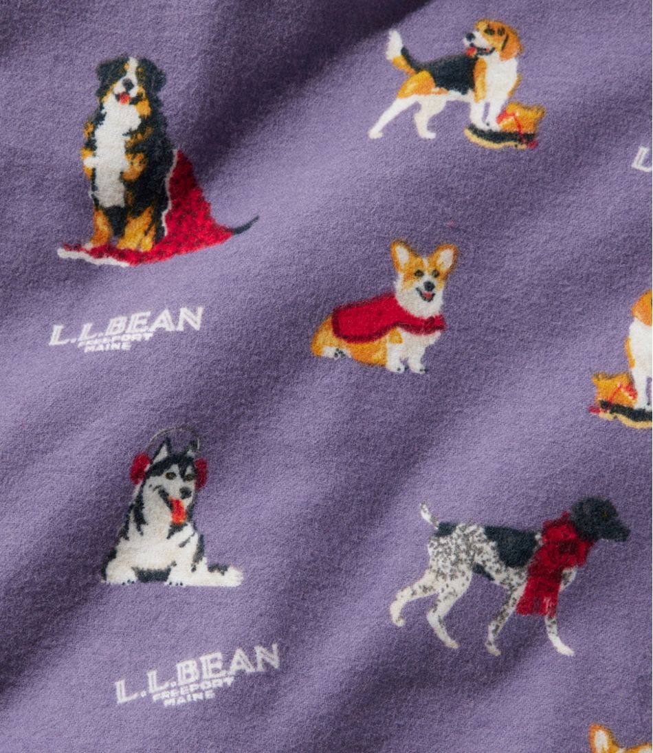 Women's Flannel Sleep Pants, Print | L.L.Bean sale