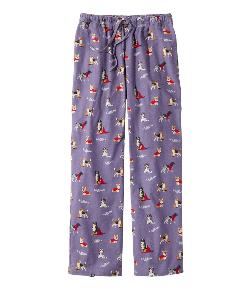 Women's Flannel Sleep Pants, Print | L.L.Bean sale
