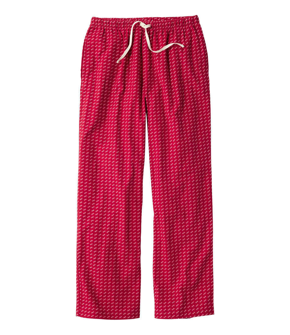 Women's Flannel Sleep Pants, Print | L.L.Bean sale