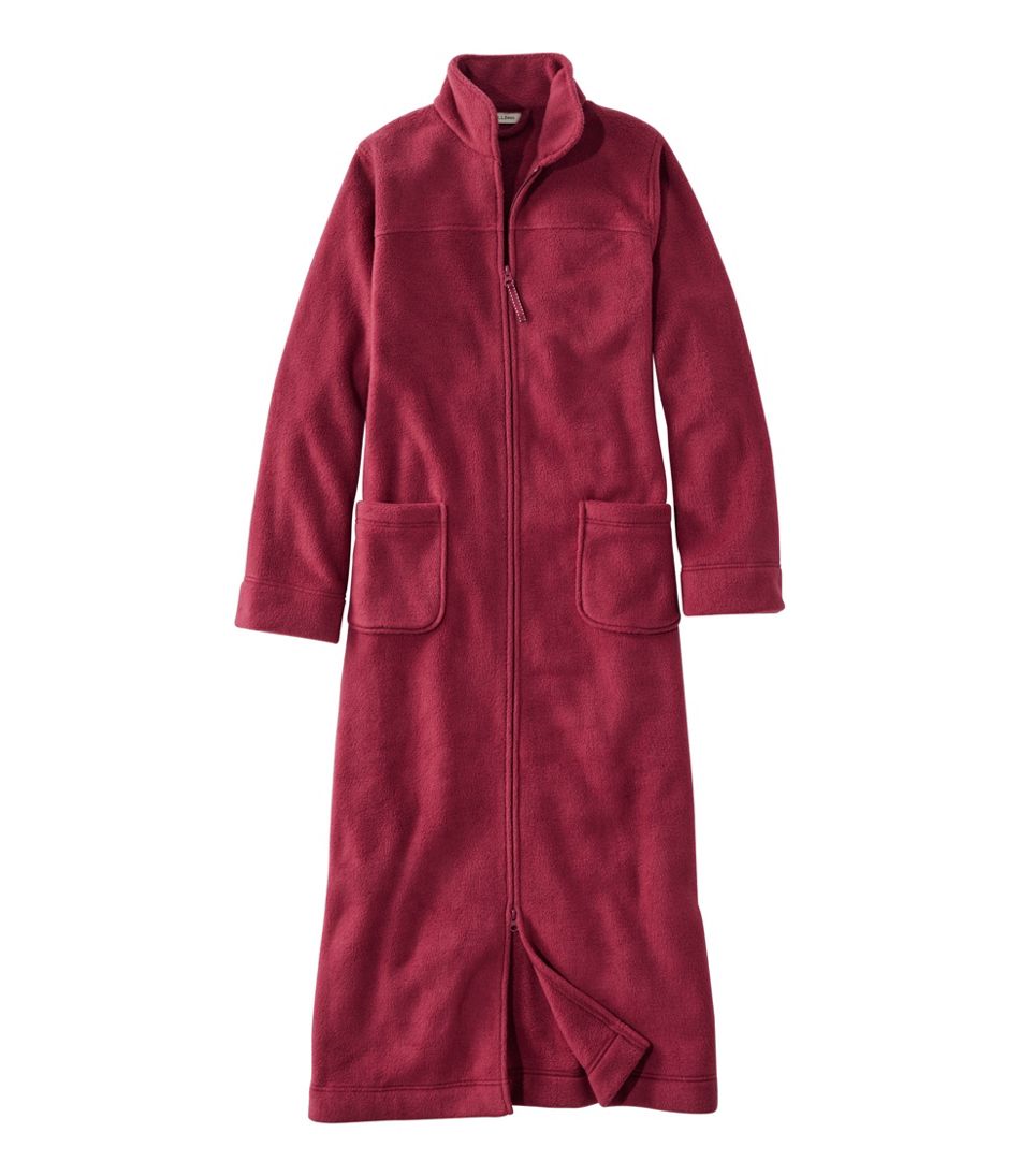 Women's Winter Fleece Robe, Zip-Front | L.L.Bean online