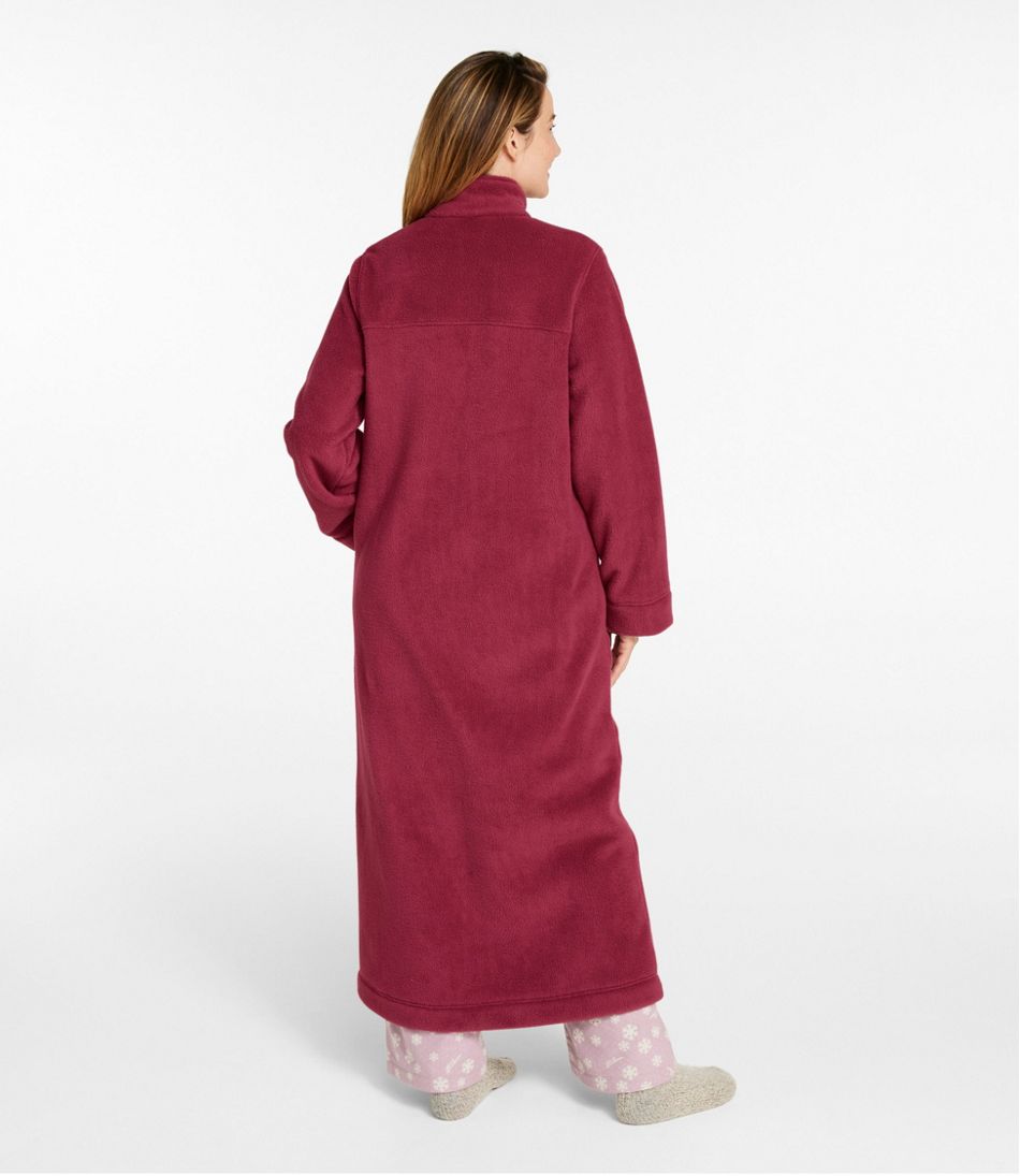 Women's Winter Fleece Robe, Zip-Front | L.L.Bean online