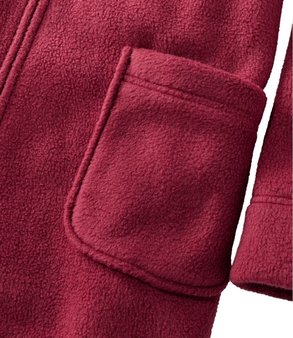 Women's Winter Fleece Robe, Zip-Front | L.L.Bean online