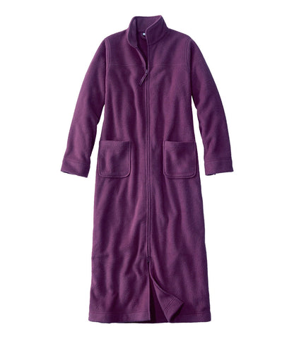 Women's Winter Fleece Robe, Zip-Front | L.L.Bean online