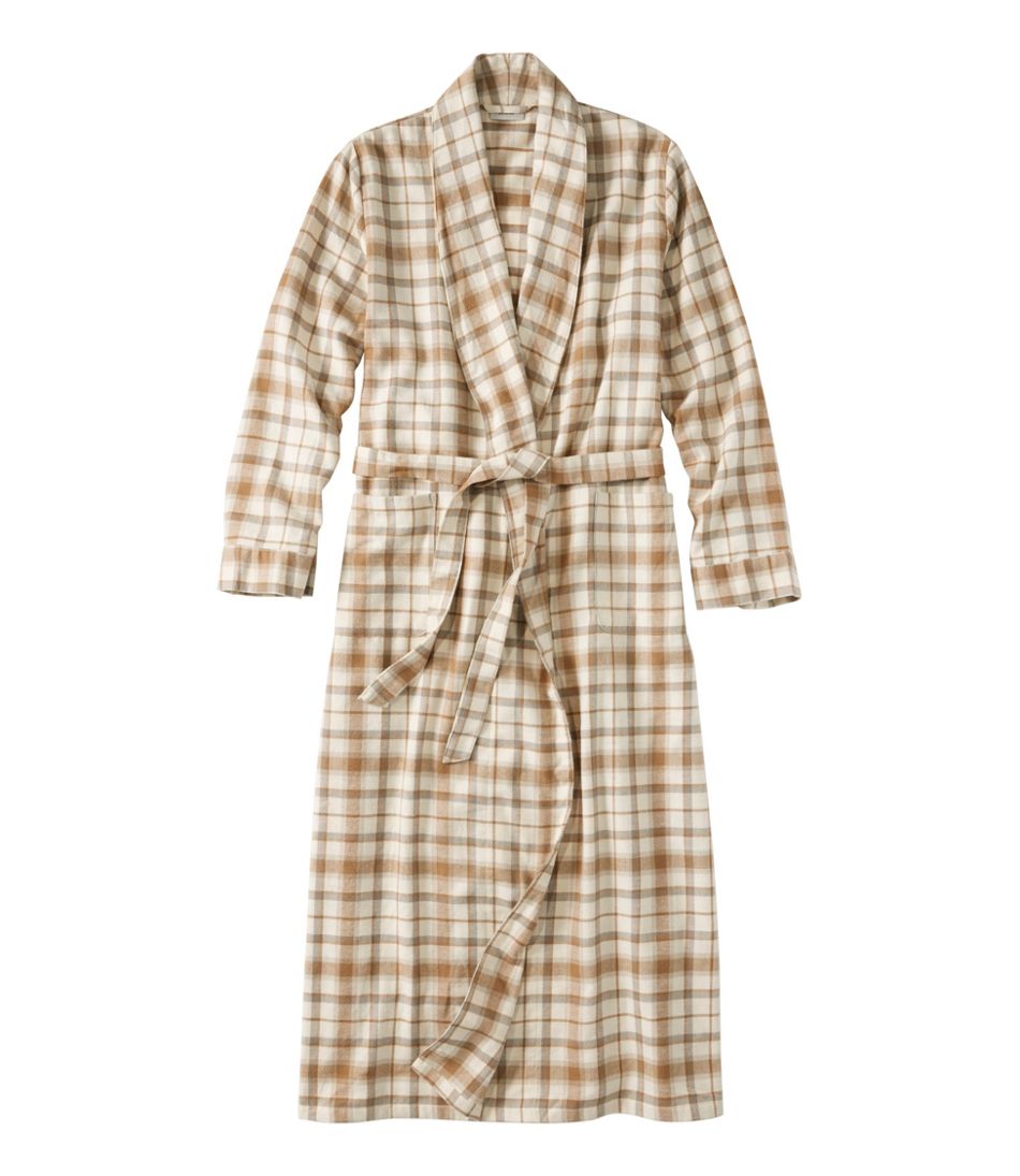 Women's Scotch Plaid Flannel Robe | L.L.Bean US
