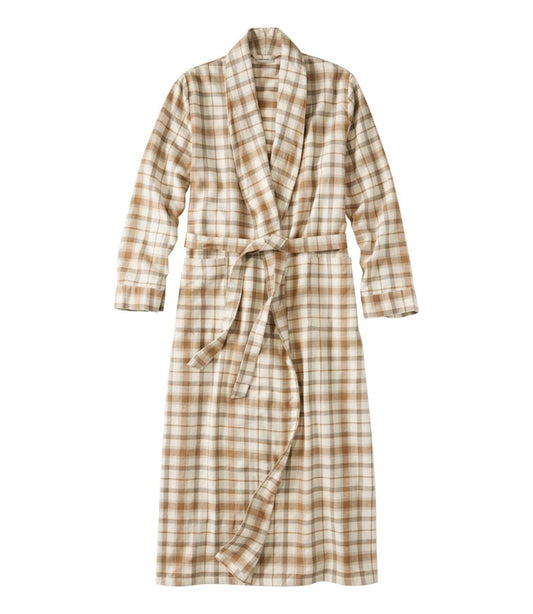 Women's Scotch Plaid Flannel Robe | L.L.Bean US