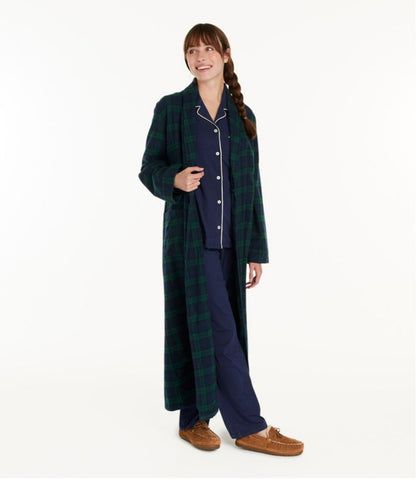Women's Scotch Plaid Flannel Robe | L.L.Bean US